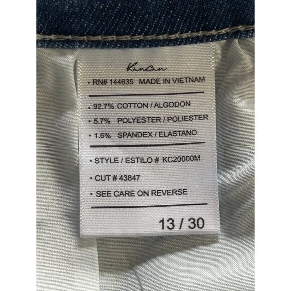 KanCan Janice High Rise Cigarette Leg Jeans in Medium Wash - Sz 13/30 - NWT - Picture 6 of 7